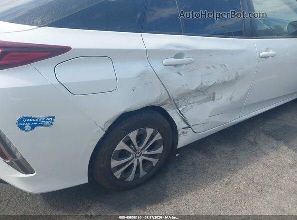 JTDKAMFPXM3183154 2021 TOYOTA PRIUS PRIME White 