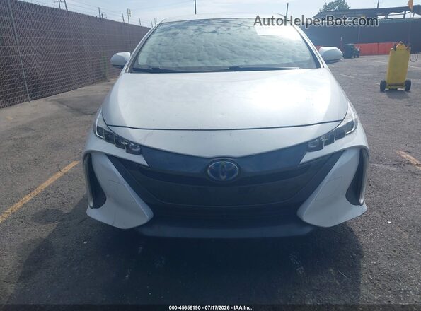 JTDKAMFPXM3183154 2021 TOYOTA PRIUS PRIME White Вид щитка приладів