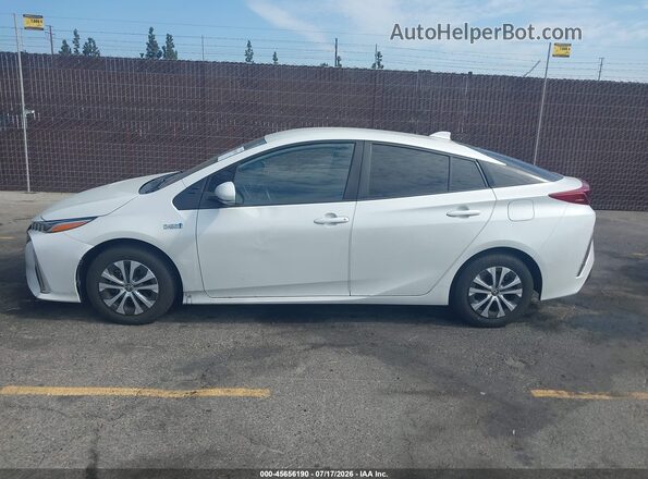 JTDKAMFPXM3183154 2021 TOYOTA PRIUS PRIME White Панорамний вид салону 360°