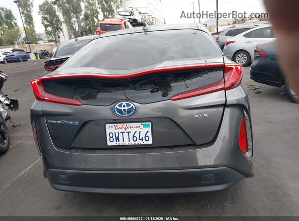 JTDKAMFPXM3194753 2021 TOYOTA PRIUS PRIME Серый 