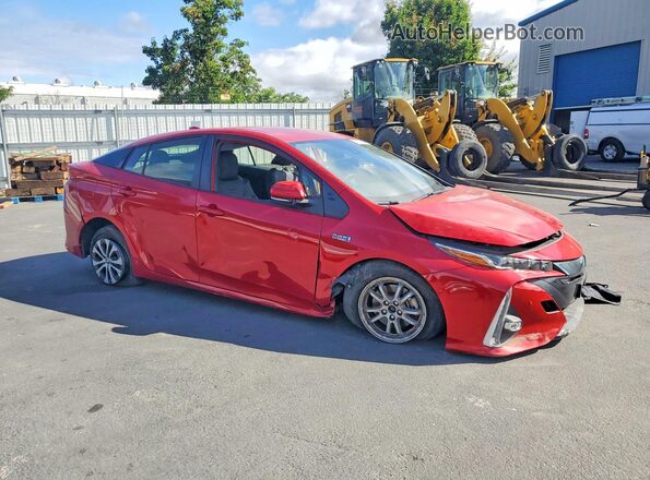 JTDKAMFPXN3201086 2022 TOYOTA PRIUS Red Առջևի աջ