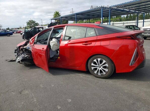 JTDKAMFPXN3201086 2022 TOYOTA PRIUS Red Հետևի ձախ
