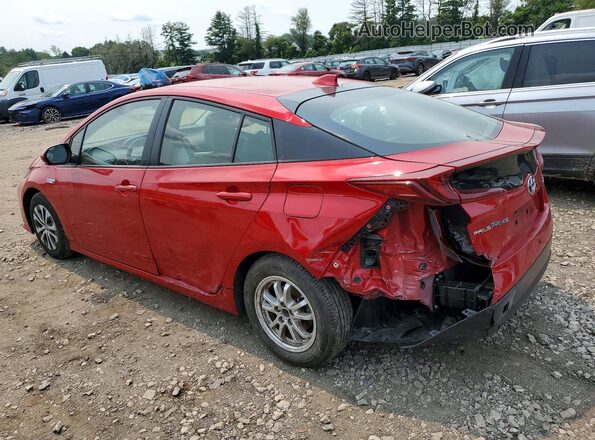 JTDKAMFPXN3217885 2022 TOYOTA PRIUS Red Задня ліва чверть