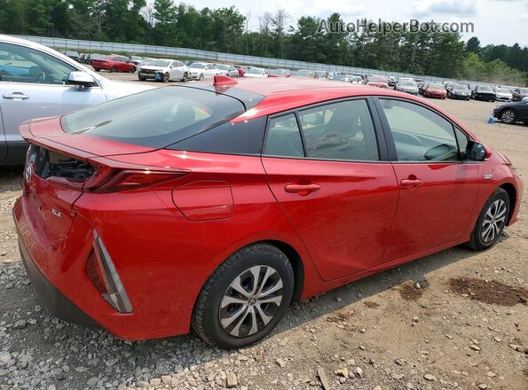 JTDKAMFPXN3217885 2022 TOYOTA PRIUS Red Задня права чверть