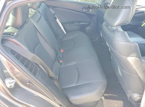 JTDKAMFPXN3218468 2022 TOYOTA PRIUS Charcoal Widok tylnych siedzeń