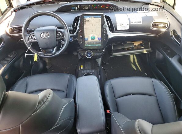 JTDKAMFPXN3218468 2022 TOYOTA PRIUS Charcoal Widok deski rozdzielczej