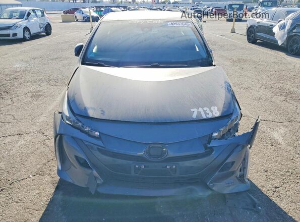 JTDKAMFPXN3218468 2022 TOYOTA PRIUS Charcoal Widok z przodu