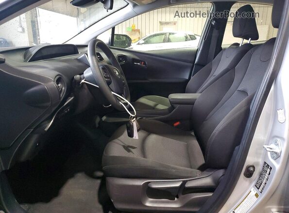 JTDKAMFU0N3154625 2022 TOYOTA PRIUS Silver წინა სალონის ხედი