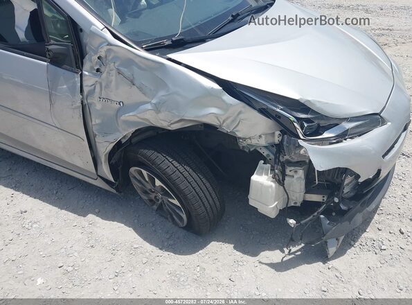 JTDKAMFU0N3163129 2022 TOYOTA PRIUS Silver Vista frontal