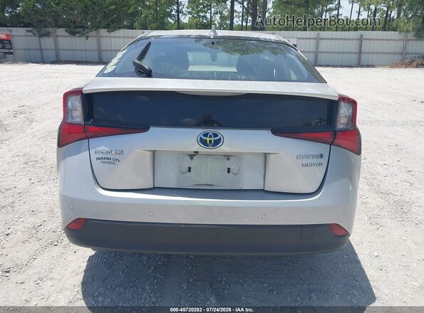 JTDKAMFU0N3163129 2022 TOYOTA PRIUS Silver 