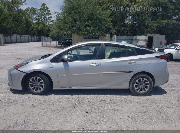 JTDKAMFU0N3163129 2022 TOYOTA PRIUS Silver Vista interior trasera