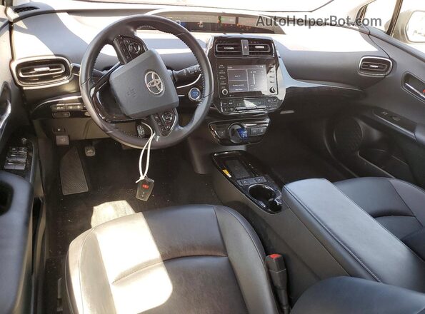 JTDKAMFU0N3178732 2022 TOYOTA PRIUS Black Widok deski rozdzielczej