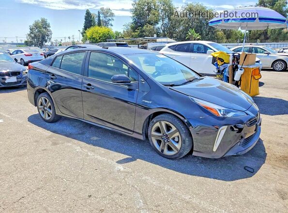 JTDKAMFU0N3178732 2022 TOYOTA PRIUS Black Przód prawy