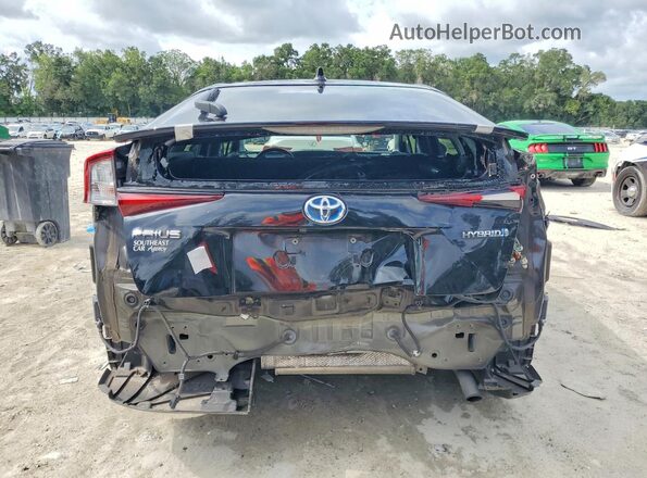 JTDKAMFU0N3179119 2022 TOYOTA PRIUS Black უკანა ხედი
