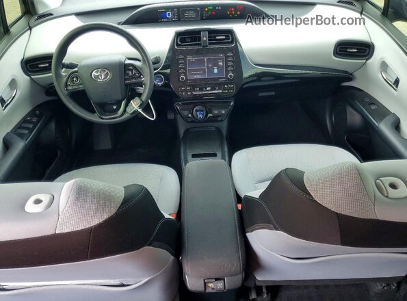 JTDKAMFU0N3179119 2022 TOYOTA PRIUS Black წინა პანელის ხედი