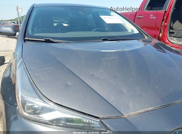JTDKAMFU1M3138691 2021 TOYOTA PRIUS Gray Front view