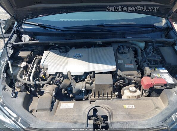 JTDKAMFU1M3138691 2021 TOYOTA PRIUS Gray Rear view