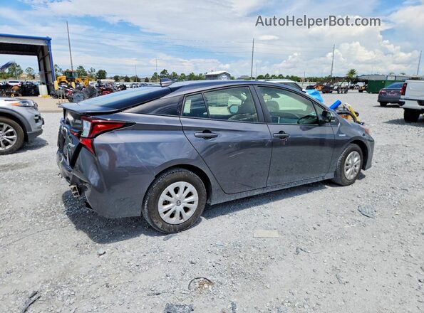 JTDKAMFU1M3147827 2021 TOYOTA PRIUS Gray Tył prawy