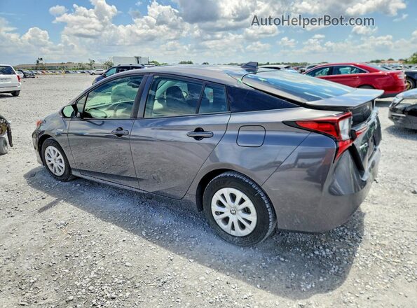 JTDKAMFU1M3147827 2021 TOYOTA PRIUS Gray Tył lewy