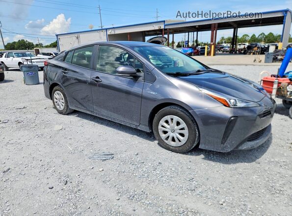 JTDKAMFU1M3147827 2021 TOYOTA PRIUS Gray Przód prawy