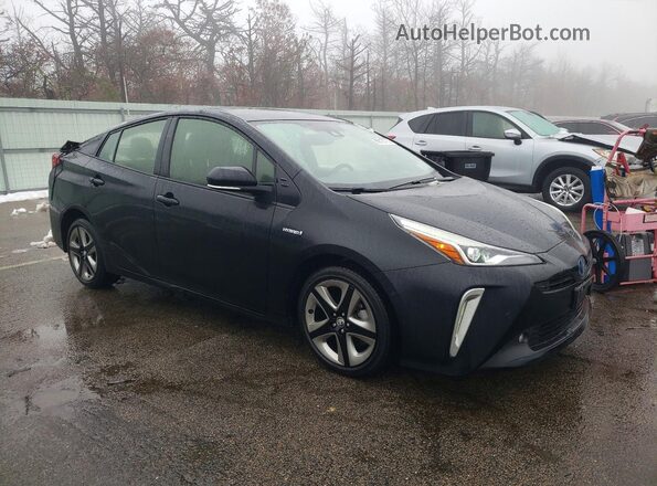 JTDKAMFU1N3159137 2022 TOYOTA PRIUS Black Delantero derecho