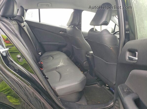 JTDKAMFU1N3159137 2022 TOYOTA PRIUS Black Vista de los asientos traseros
