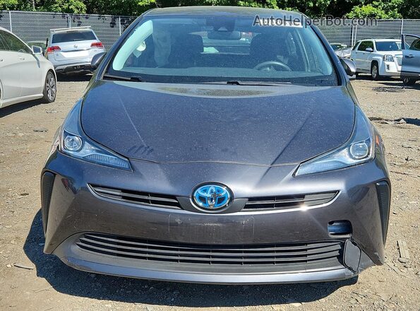 JTDKAMFU1N3174656 2022 TOYOTA PRIUS Gray Widok z przodu