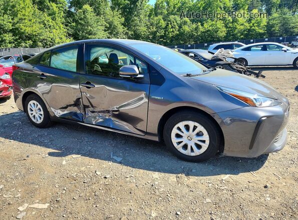 JTDKAMFU1N3174656 2022 TOYOTA PRIUS Gray Przód prawy