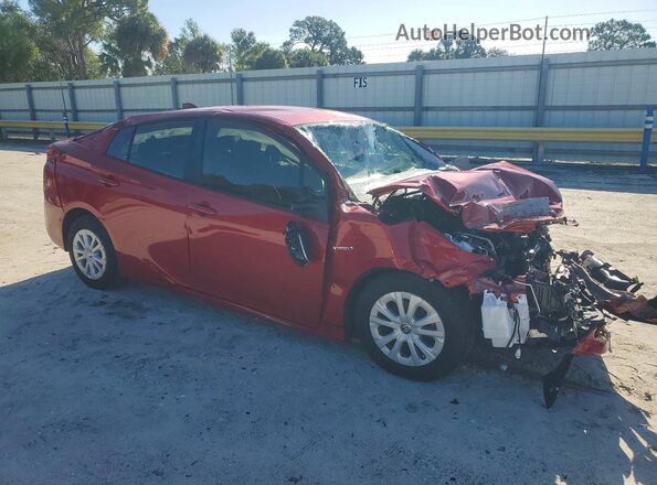 JTDKAMFU1N3185673 2022 TOYOTA PRIUS Red Առջևի աջ