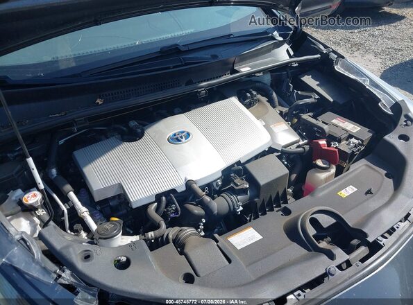 JTDKAMFU2M3138618 2021 TOYOTA PRIUS Gray Widok z tyłu
