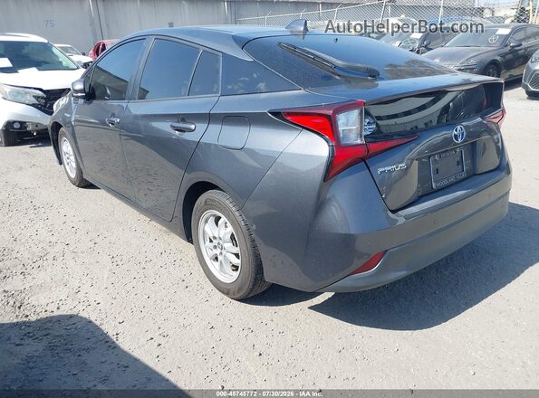 JTDKAMFU2M3138618 2021 TOYOTA PRIUS Gray Tył lewy