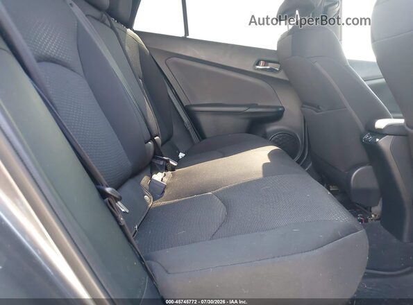 JTDKAMFU2M3138618 2021 TOYOTA PRIUS Gray Widok naklejki z numerem VIN