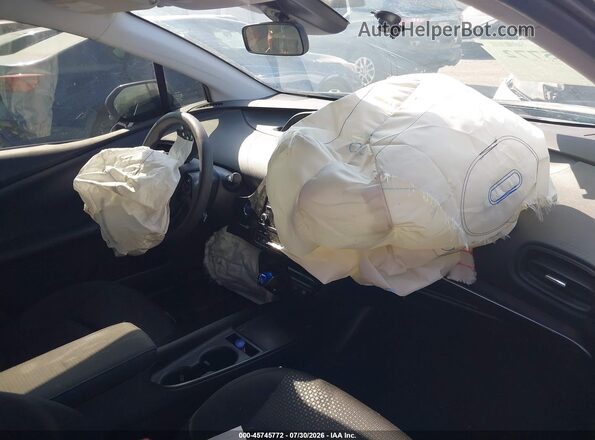 JTDKAMFU2M3138618 2021 TOYOTA PRIUS Gray Widok wnętrza z przodu