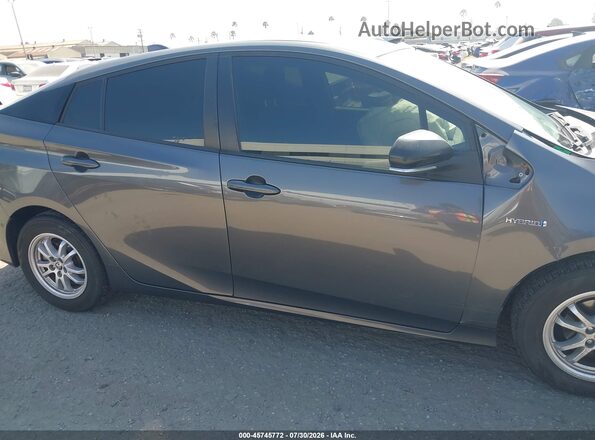 JTDKAMFU2M3138618 2021 TOYOTA PRIUS Gray Widok wnętrza 360 stopni