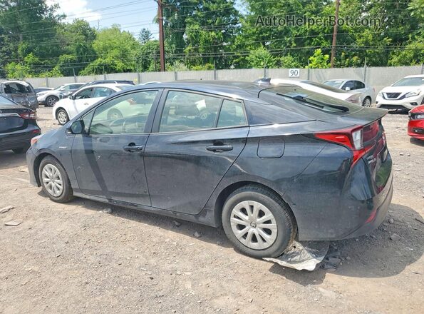 JTDKAMFU2M3147206 2021 TOYOTA PRIUS Black Trasero izquierdo