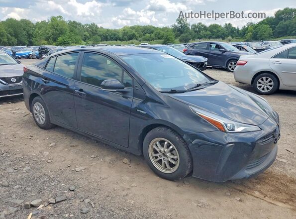 JTDKAMFU2M3147206 2021 TOYOTA PRIUS Black Delantero derecho