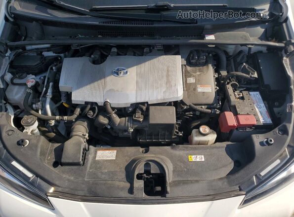 JTDKAMFU2M3148551 2021 TOYOTA PRIUS White Rear interior view
