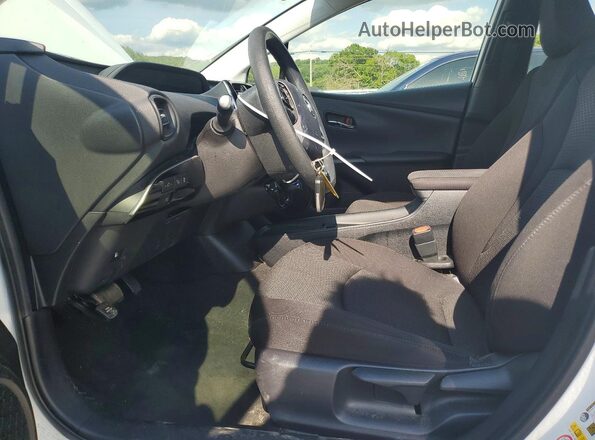JTDKAMFU2M3148551 2021 TOYOTA PRIUS White Front interior view
