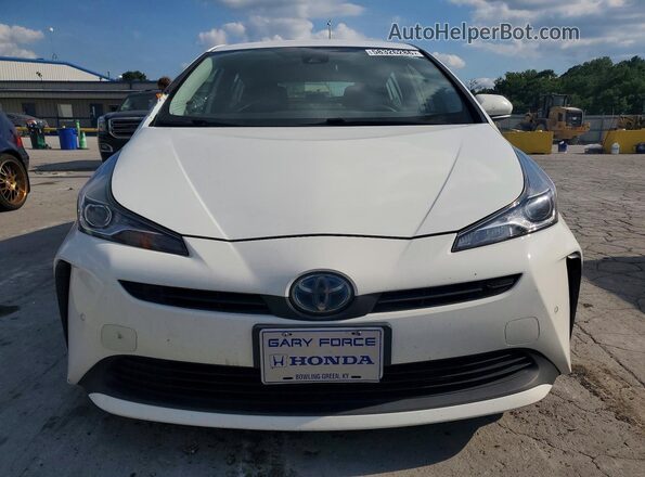JTDKAMFU2M3148551 2021 TOYOTA PRIUS White Front view