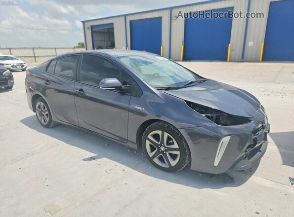 JTDKAMFU2N3168560 2022 TOYOTA PRIUS Gray Front right