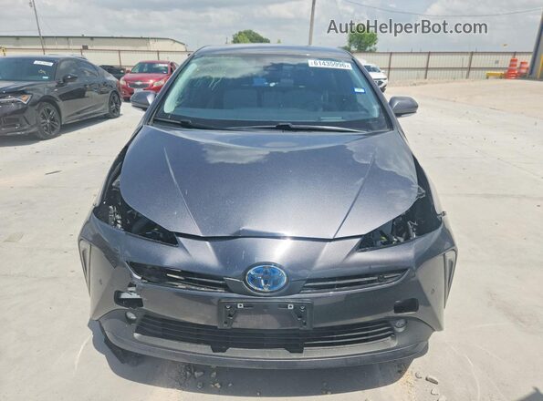 JTDKAMFU2N3168560 2022 TOYOTA PRIUS Gray Front view