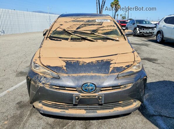 JTDKAMFU2N3170406 2022 TOYOTA PRIUS Gray Widok z przodu