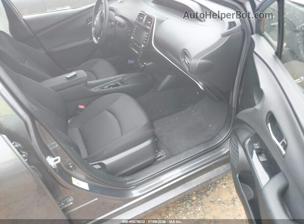 JTDKAMFU2N3176741 2022 TOYOTA PRIUS Gray Widok wnętrza z przodu