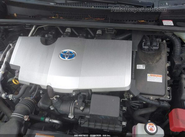 JTDKAMFU2N3176741 2022 TOYOTA PRIUS Gray Widok z tyłu