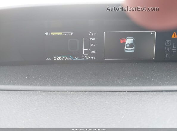JTDKAMFU2N3176741 2022 TOYOTA PRIUS Gray 