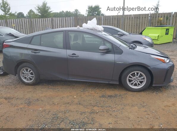 JTDKAMFU2N3176741 2022 TOYOTA PRIUS Gray Widok wnętrza 360 stopni