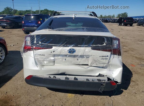 JTDKAMFU2N3188985 2022 TOYOTA PRIUS White Widok z tyłu