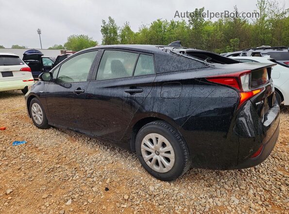 JTDKAMFU3M3141110 2021 TOYOTA PRIUS Black Trasero izquierdo
