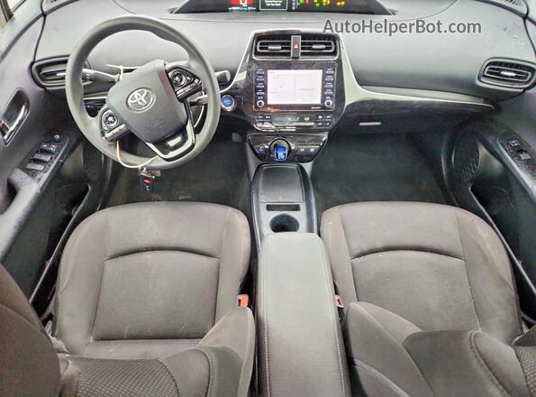JTDKAMFU3M3141110 2021 TOYOTA PRIUS Black Vista del salpicadero
