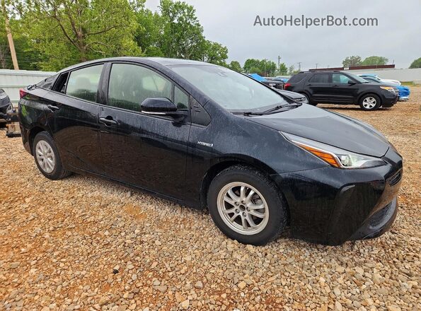 JTDKAMFU3M3141110 2021 TOYOTA PRIUS Black Delantero derecho